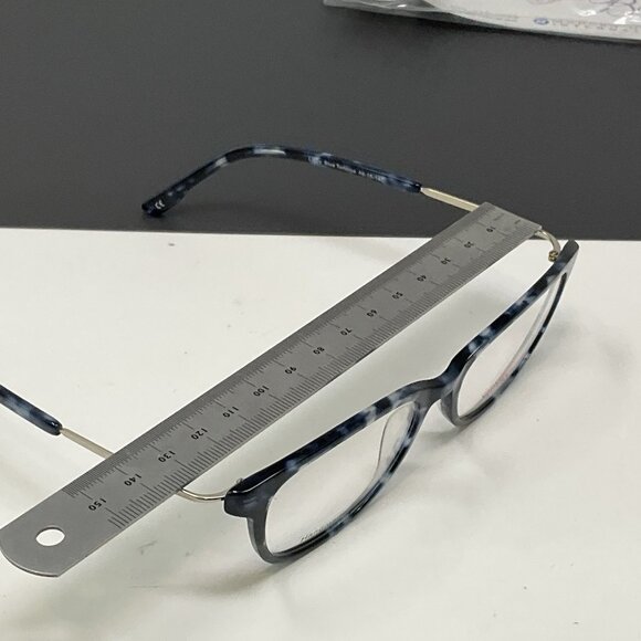 GENEVIEVE BOUTIQUE “LIBBY” Eyeglasses Frame 49-16-140 Blue Tortoise TZ62 - Picture 7 of 11